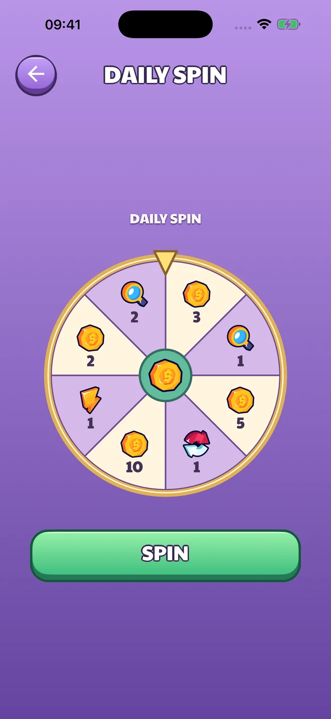 ChessPawn daily spin wheel